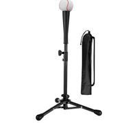 Genérico Youth Baseball tee - Net Oxford Cloth Iron Pipe Adjustable Height Tripod | Baseball tee Beginner Softball Trainer Portable Batting with Bag For Ages 3-8 Backyard Batting Cage Practice