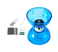 Generico Yoyo Ball - Chinese Yoyo Set with Double-Head Design, Soft Rubber Skill Toy with Rod, Rope And Mesh Bag | Portable Learning And Entertainment Game for School, Party, Holiday Usages