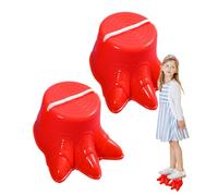 Generico Zancos para niños, zancos para niños, 2 piezas de juguetes para activos de juguete en zancos para - Clásico juego de picnic antideslizante en forma de pie de dinosaurio en Tramp