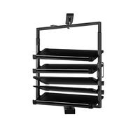 Genérico Zapatero Extraíble Giratorio De 360°, Estante De Almacenamiento Ajustable En Altura, Armario Zapatero Giratorio De Doble Cara (4-12 Niveles)(5 Tier)