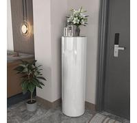 Genérico Zapatero Giratorio 360° Estante Redondo De Metal Independiente Organizador Vertical para Zapatos y Bolsos Espacios Pequeños Almacenamiento para Armario Pasillo Sala de Estar (120 * 33cm)