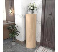 Genérico Zapatero Giratorio de 360°, Estante Ajustable, Zapatero Independiente con Puerta, Organizador de Zapatos Redondo (B, 32 * 120)