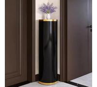 Genérico Zapatero Giratorio de 360°, Estante Ajustable, Zapatero Independiente con Puerta, Organizador de Zapatos Redondo (D, 32 * 90)