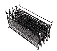 genérico Zapatero Plegable apilable de Metal con estantes para un Montaje rápido sin Herramientas, solución Ideal para el Almacenamiento en el hogar (Blanco, 4 Niveles)