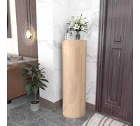 Genérico Zapatero Redondo Giratorio De 360° Armario CilíNdrico para Zapatos Estante De Metal Entrada Y Pasillo Zapatero Giratorio De 360 Grados Armario Organizador Circular (Amarillo, 90 * 33cm)