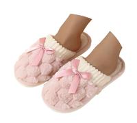 Genérico Zapatillas Andar Por Casa Mujer Pantuflas de Invierno para Mujer Cálidas y Confortables Planas para Uso Diario en Casa (39)