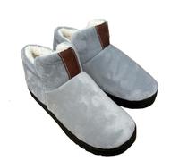 Genérico Zapatillas Calefactables Unisex Cómodas y Cálidas Calentadores de Pies Calentador de Pies Portátil para Invierno USB Calienta Antideslizantes Pies Zapatillas,002,39/40