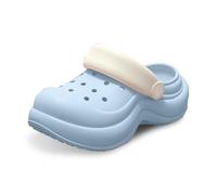 Genérico Zapatillas Casa Mujer VeranoPantuflas de Mujer para Uso Diario con Suela Gruesa y Diseño Cómodo Cerrado Ideales para Actividades Playeras Veraniegas (Blue, 37)