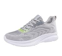 Genérico Zapatillas De Correr Hombre Running Zapatos Ligero Transpirable Zapatillas Hombre Zapatos De Trabajo Casual Fitness Tenis Entrenamiento Zapatillas Deportivas Running, gris, 42 EU