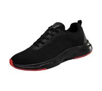 Genérico Zapatillas de Deporte Mujer Zapatos Comodos Womens Shoes Ethnic Casual Shoes Summer Fashion Hollow Breathable Flat Heel Soft Sole Casual Deportivas para Caminar de Mujer (Black,40)