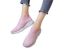 Genérico Zapatillas de Deporte Mujer Zapatos Comodos Zapatos Mesh Running Mujeres Outdoor Deportes Cómodos En Casual Soles de Mujeres Ortopedicos Mujer Deportivas (Pink,41)