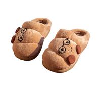 Genérico Zapatillas de estar por casa para Mujer Pantuflas Peluche De Zapatos De Dormitorio Suaves Y Cómodos Invierno Esponjosas para Interiores