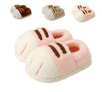 Genérico Zapatillas de pata de gato, lindas zapatillas de pata de gato, zapatillas de dibujos animados de pata de gato en 3D (Pink,5.5-6.5)