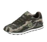 Genérico Zapatillas Fitness Mujer Casual Zapatillas Deporte Pareja Ocio Mujeres Hombres con Cordones Viajes Blanda Zapatos Cómodos Zapatos de Gamuza Al Runing Deportes (Army Green,42)