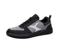 Genérico Zapatillas Gimnasio Mujer Zapatillas Elegantes Womens Shoes Ethnic Casual Shoes Summer Fashion Hollow Breathable Flat Heel Soft Sole Casual Deportivas Mujer Ortopédicas (Black,40)