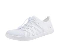 Genérico Zapatillas Gimnasio Mujer Zapatos Deportivos Hombres Y Mujeres Primavera Y Otoño Cabeza Ancha Ciclismo Descalzo Lona Tejida Escalada de Montaña Bambas Casual Tenis de Mujer (White,46)