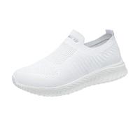 Genérico Zapatillas Mujer Baratas Sin Clavos Transpirables Zapatillas De Tenis Ligeras para Caminar Deportivas cómodas para Mujer