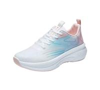 Genérico Zapatillas Mujer Invierno Sin Clavos Transpirables Caminar Running Zapatos Cierre De Cordones Puntera y Talonera Reforzadas