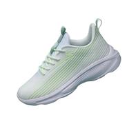 Genérico Zapatillas Mujer Vestir Zapatillas Deporte Womens Shoes Ethnic Casual Shoes Summer Fashion Hollow Breathable Flat Heel Soft Sole Casual Deportivas Deportivas para Correr de (Green,39)