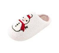 Genérico Zapatillas Mujer Zapatillas De Peluche para Mujer Chanclas Pantuflas Navidad con Motivos De Bastón De Caramelo, Ideales para Regalar En Navidad A Tu Pareja