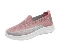 Genérico Zapatillas Ortopedicas Mujer Comodos Casual para Zapatos Casuales para Mujer,Primavera,Verano Y Otoño,de Malla,Transpirables,Ortopédicos,Ligeros Y Zapatos Casuales de Las (Pink,37)