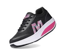 Genérico Zapatillas Ortopédicas para Mujer de Bajas Diseno Moderno Confort Outdoor Fitness Plataforma Ligeras Deportivas con Suela Alta Ideales Primavera-Verano