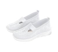Genérico Zapatillas Ortopédicas para Mujer Zapatos sin Cordones para Caminar Zapatos Mujer Comodos y Ligeros Sandalias Palas Transpirables y Antideslizantes Zapatillas Malla Deporte
