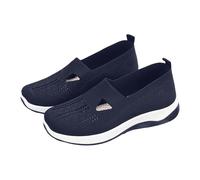 Genérico Zapatillas Ortopédicas para Mujer Zapatos sin Cordones para Caminar Zapatos Mujer Comodos y Ligeros Sandalias Palas Transpirables y Antideslizantes Zapatillas Malla Deporte