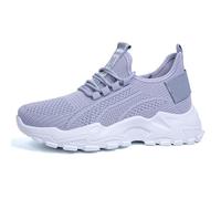 Genérico Zapatillas para Andar Mujer Zapatillas de Deporte Deportivas Informales,Cómodas Y de Uso Diario para Mujer,Exteriores Y Primavera Deportivas Running (Grey,38)