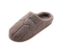 Genérico Zapatillas para Casa Hombre, Pantuflas para Mujer Hombre Invierno Calientes Pantuflas Confort Espuma De Memoria Zapatos con Antideslizante Suela Unisex-Adulto