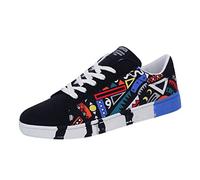 Genérico Zapatillas para Correr Hombre,Enfermera Zapatos Botas de Baloncesto Verano Moda sin Cordones Calzado Caminar Bambas Gimnasio Todas Las Estaciones