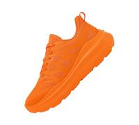 Genérico Zapatillas Running Mujer Zapatillas Transpirables Womens Shoes Ethnic Casual Shoes Summer Fashion Hollow Breathable Flat Heel Soft Sole Casual Deportivas Ligeras Y (Orange,44)