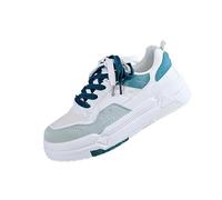 Genérico Zapatillas Training Mujer Zapatillas de Deporte de Deporte Planas con Correas Redondas Malla A La para Mujer,Zapatos Informales Deportivas Deportivas (Beige,39)