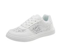 Genérico Zapatillas Training Mujer Zapatillas Transpirables Zapatos de Mujer 2026 Zapatos de Tabla,Blancos,Planas Malla Bambas Casual Tenis Deportivas (White,41)