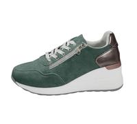 Genérico Zapato Mujer Verano - Nuevos Zapatos Informales para Mujer Zapatillas con Cordones Suela Gruesa Zapatos Individuales De Talla Grande Bailarinas Negras Mujer