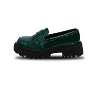 Genérico Zapato Verano Mujer - Zapatos Casuales De Cuero con Suela Gruesa De Color SóLido A La Moda para Mujer Zapatos CóModos Sin Cordones con Temperamento Zapatos Bicolor Mujer