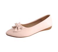 Genérico Zapato Verano Mujer - Zapatos Individuales De Talla Grande para Mujer Sencillos De Color con Y De ImitacióN TacóN Bajo Parte Inferior Plana Chanclas Boda Invitados Pack
