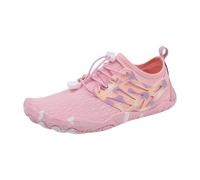Genérico Zapatos Acuáticos Hombre Mujer Zapatos de Playa Acuáticos Verano Unisex de Trail Running Antideslizante Ligero Zapato Barefoot Secado Rápido para Aqua Sports Piscina Surf, rosa, 37 EU