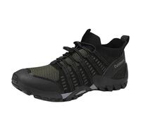 Genérico Zapatos Acuáticos Hombres Mujeres de Red Zapatos de Playa Náuticos Verano Unisex Trail Running Antideslizante Ligero Zapato Barefoot Secado Rápido para Aqua Sports Surf, verde, 42 EU