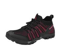 Genérico Zapatos Acuáticos Hombres Mujeres de Red Zapatos de Playa Náuticos Verano Unisex Trail Running Antideslizante Ligero Zapato Barefoot Secado Rápido para Aqua Sports Surf, rosa fuerte, 42 EU