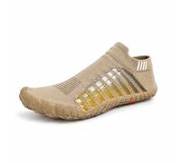 Genérico Zapatos Acuáticos para Hombre Mujer Secado Buceo Rápido Piscina Natación Calcetines Antideslizante Pies Descalzos Zapatillas Aqua Acuática Unisex Zapato de Playa Surf Yoga Sport, beige, 35 EU