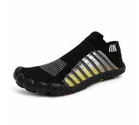 Genérico Zapatos Acuáticos para Hombre Mujer Secado Buceo Rápido Piscina Natación Calcetines Antideslizante Pies Descalzos Zapatillas Aqua Acuática Unisex Zapato de Playa Surf Yoga Sport, Negro , 40