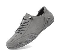 Genérico Zapatos Barefoot Hombre, Zapatillas Trail Hombre, con Suela Tipo Pulpo con Cordones con Soporte Tobillo Antideslizante Zapatillas Casual Sencillez Moda Zapatillas para Uso Diario