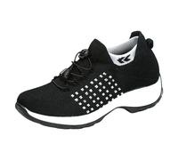 Genérico Zapatos Calcetines Mujer Grandes Tallas Alta Elasticidad Transpirable Tejidos Ligeros Moda Cómodo, Le Noir, 38 EU