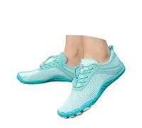 Genérico Zapatos de agua Descalzo Natación Playa Secado Rápido Transpirable Antiderrapante Hombres Mujeres Zapatos Pies Descalzos Zapatos Correr fuera de la carretera Hombres Mujeres, azul celeste, 37