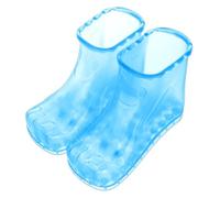 Genérico Zapatos de Baño para Pies Masajeadores Azules Bañera Portátil para Remojo y Cuidado Saludable Diseño Antideslizante Cómodo y Multifuncional para Doméstico