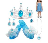 Genérico Zapatos de Disfraz para Niñas | Juguetes de Imitación Antideslizantes con Pendientes | Zapatos de disfraz para niños - para Joyería, Uso Diario, Cumpleaños, Año Nuevo, Acción de