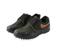 Genérico Zapatos de liberación de Camuflaje para Hombres Zapatos de protección Laboral Antideslizantes y Resistentes al Desgaste en el Sitio de construcción para Hombres y Mujeres (Gris,36)