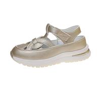 Genérico zapatos de mujer al aire libre malla casual slip on suelas cómodas running zapatillas deportivas mujer plataforma para mujeres vestidas calzado deportivo sin cordones de malla para, dorado