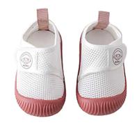 Genérico Zapatos de Verano para Caminar para bebés niñas Transpirables niños 0-3 años Calzado Infantil Ligero Antideslizante Malla Deportiva Primera Etapa (Brown, 6-11 Months)
